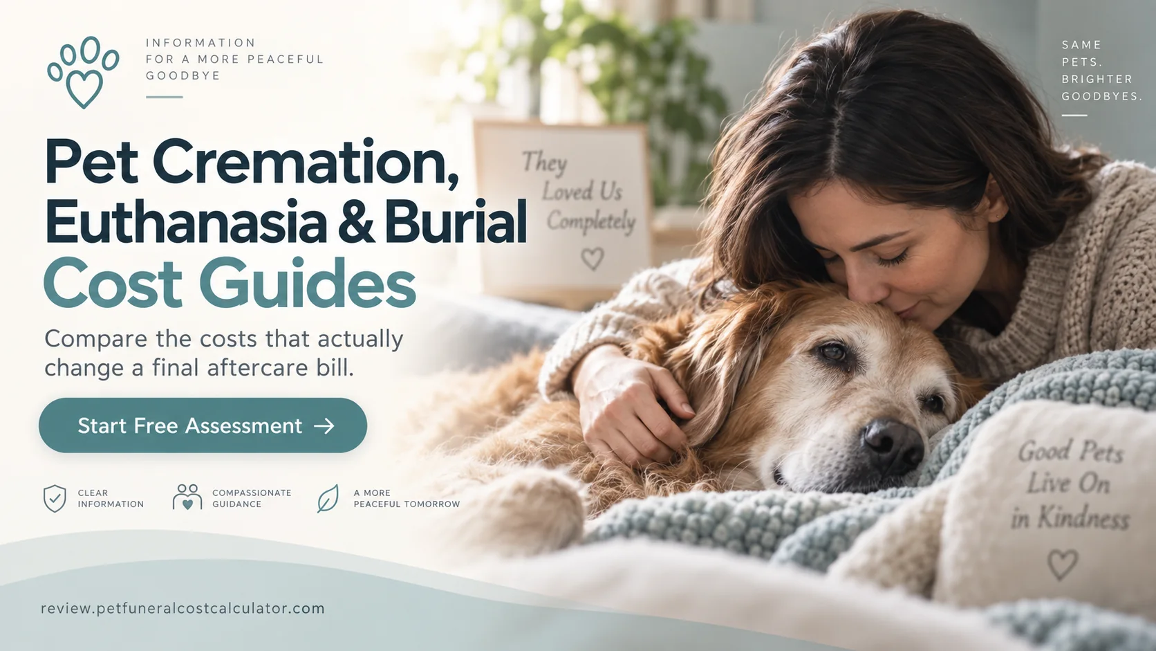 Pet aftercare cost guide for cremation, euthanasia and burial