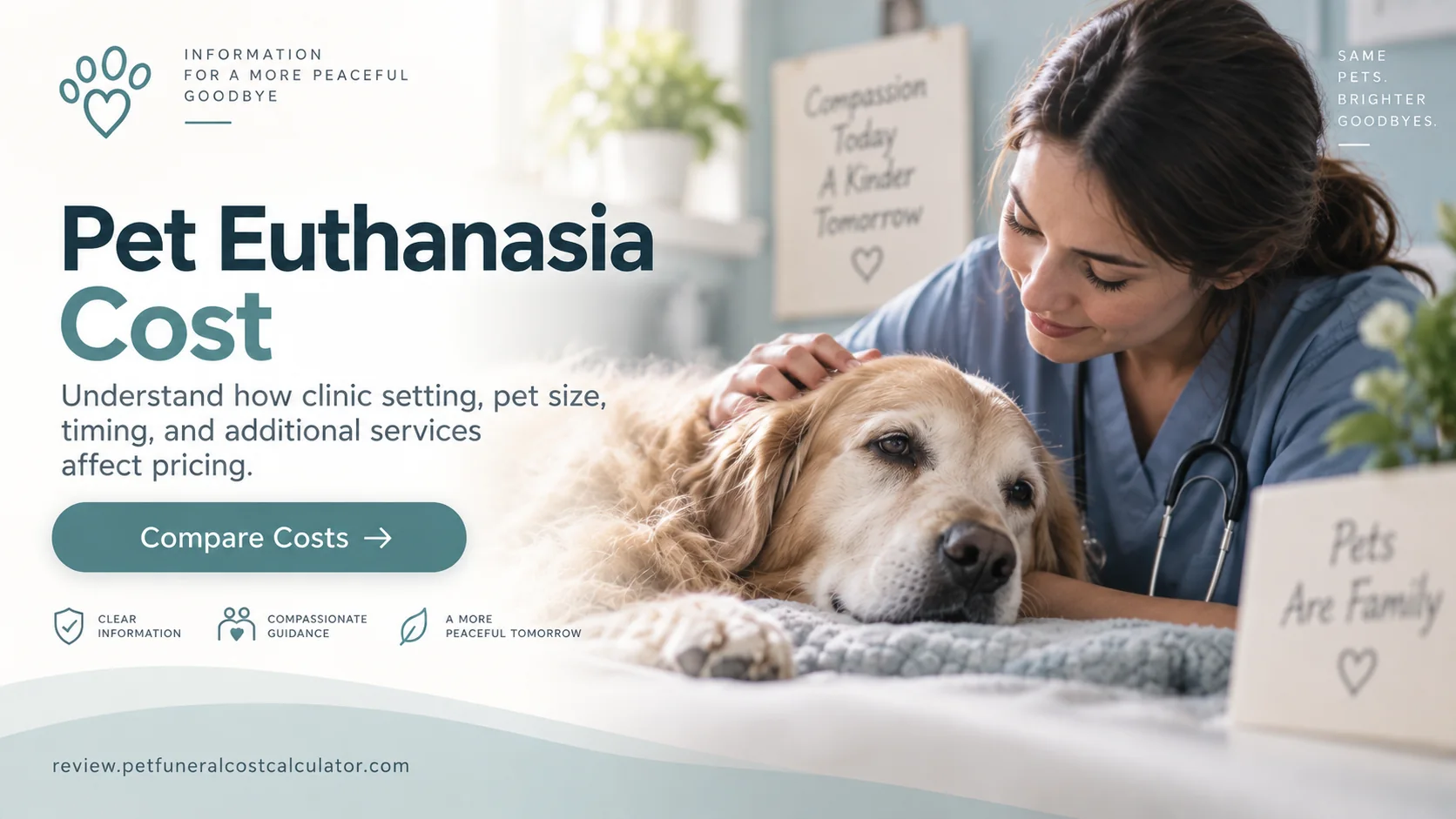 Pet euthanasia cost guide